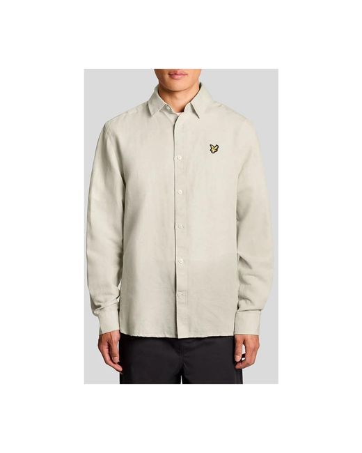 Lyle & Scott White Casual Shirts for men