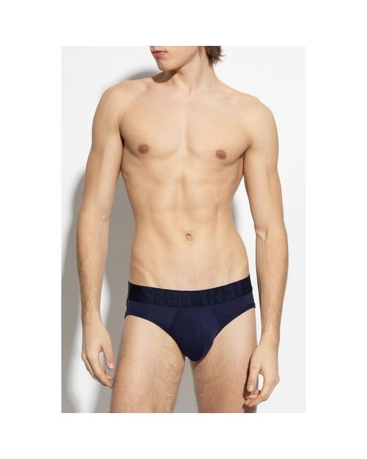 DSquared² Slips Met Logo in het Blue voor heren