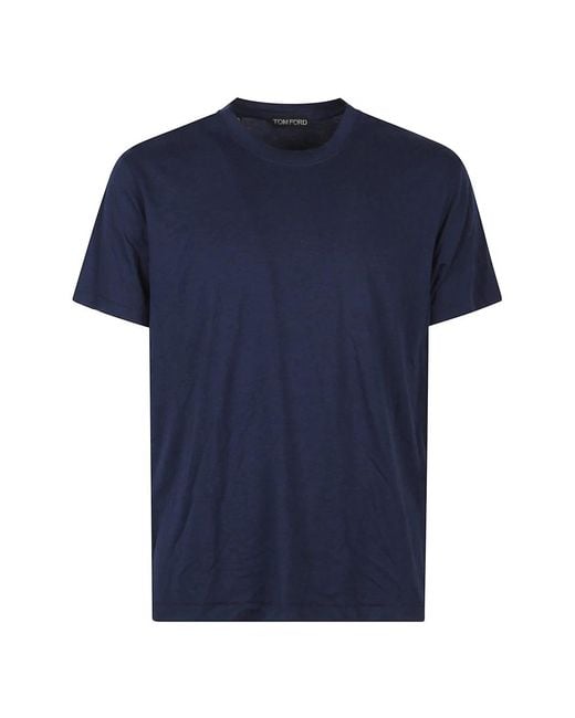 Tom Ford T-Shirts in het Blue voor heren