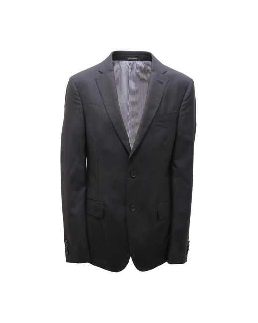 Daniele Alessandrini Blue Blazers for men