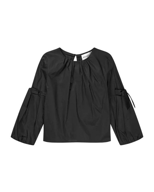 Blouses Munthe de color Black
