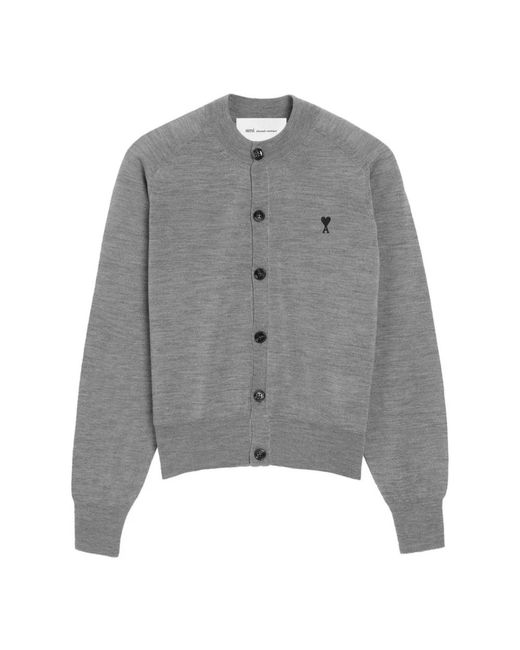 Cardigans AMI de color Gray