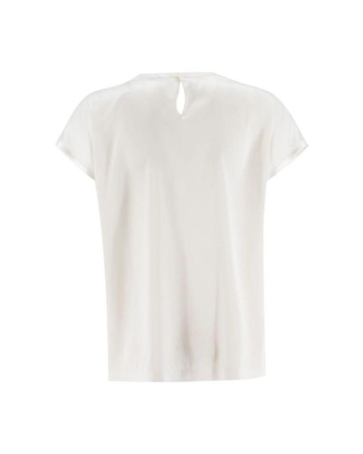 T-Shirts Panicale de color White