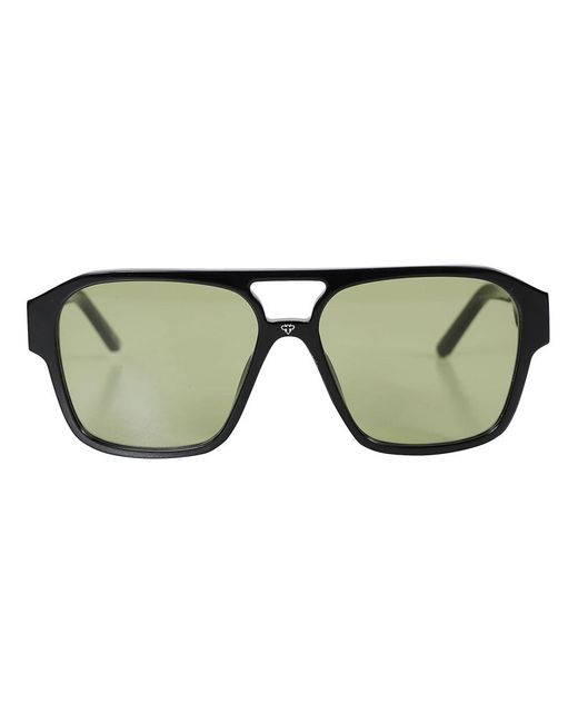 Sunglasses Facehide de color Green