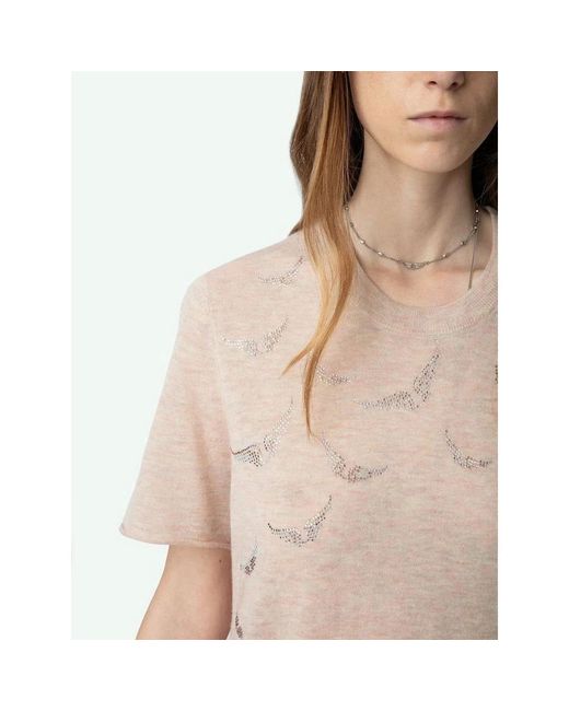 Zadig & Voltaire Natural Cashmere Knitwear