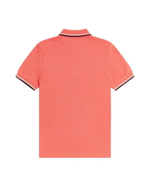 Fred Perry Pink Polo Shirts for men