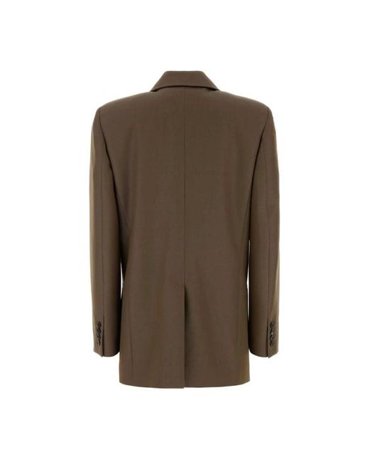 Saint Laurent Brown Blazers