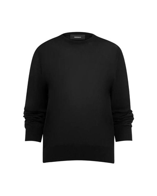 Wardrobe NYC Black Round-Neck Knitwear