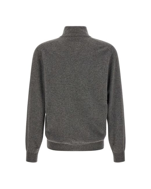 Brunello Cucinelli Gray Knitwear for men