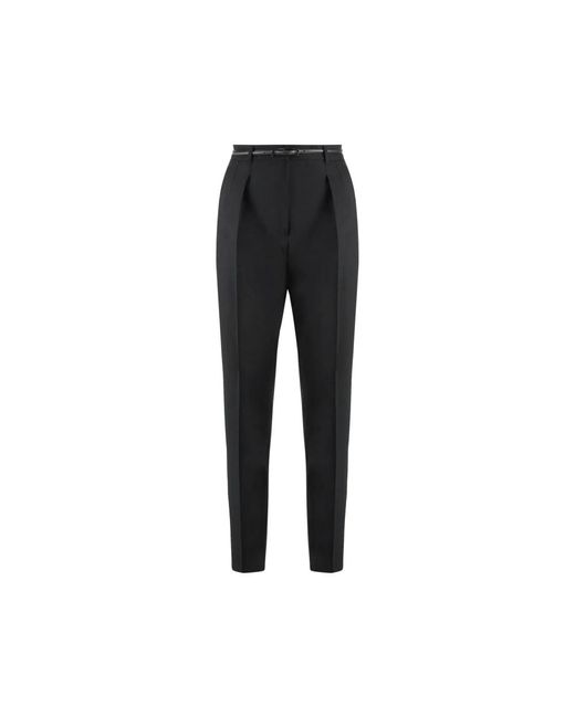 Max Mara Slim-Fit Trousers in het Black
