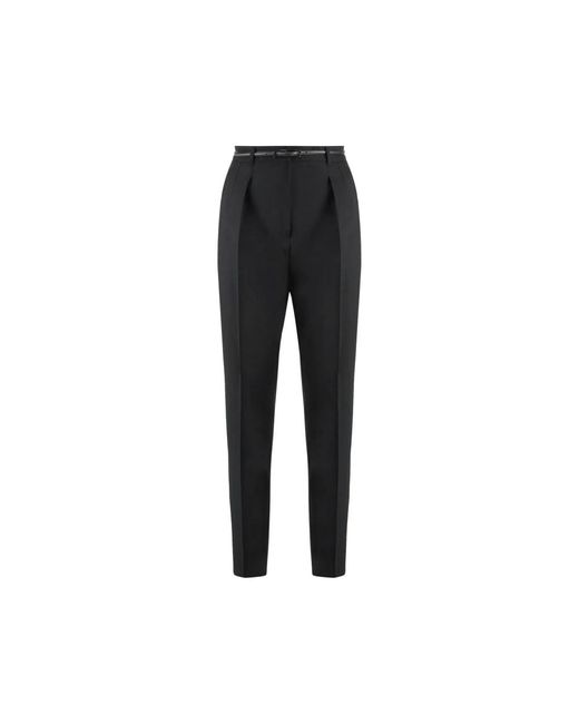 Max Mara Slim-Fit Trousers in het Black