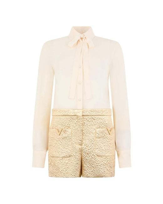 Valentino Garavani White Playsuits