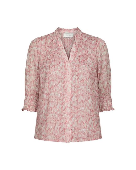 Neo Noir Pink Blouses