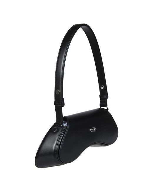 DIESEL Black Shoulder Bags