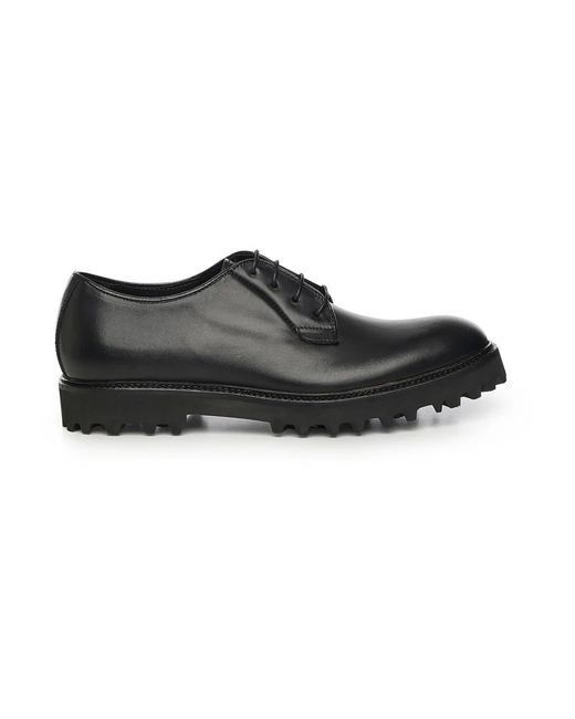 Giuliano Galiano Black Business Shoes for men