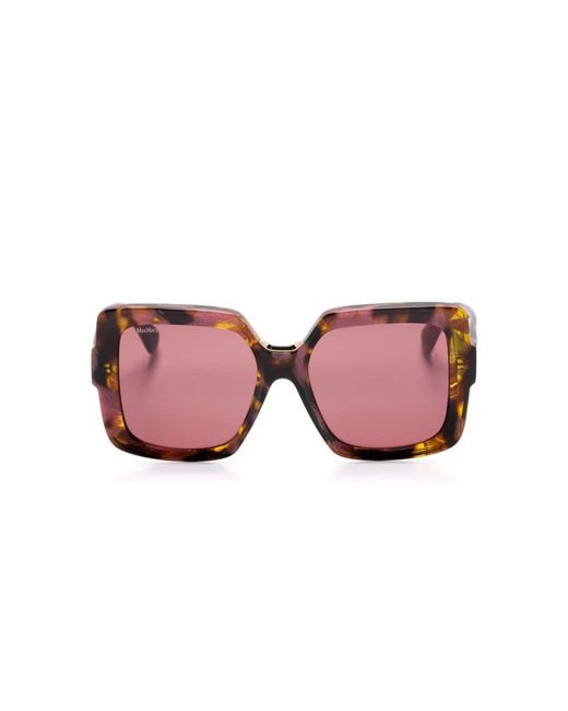 Max Mara Pink Sunglasses