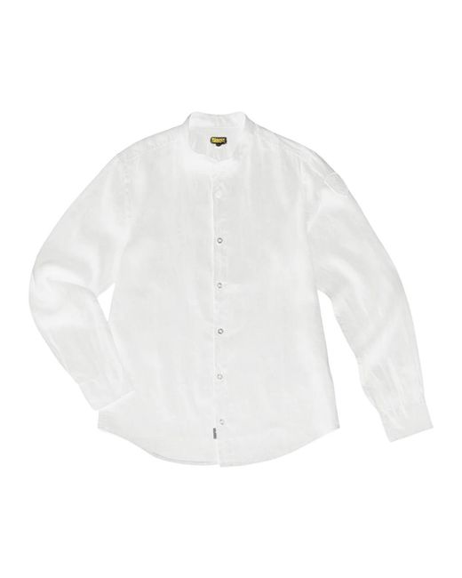 Casual Shirts Blauer de hombre de color White