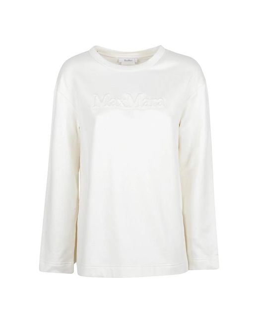 Max Mara White Sweatshirts