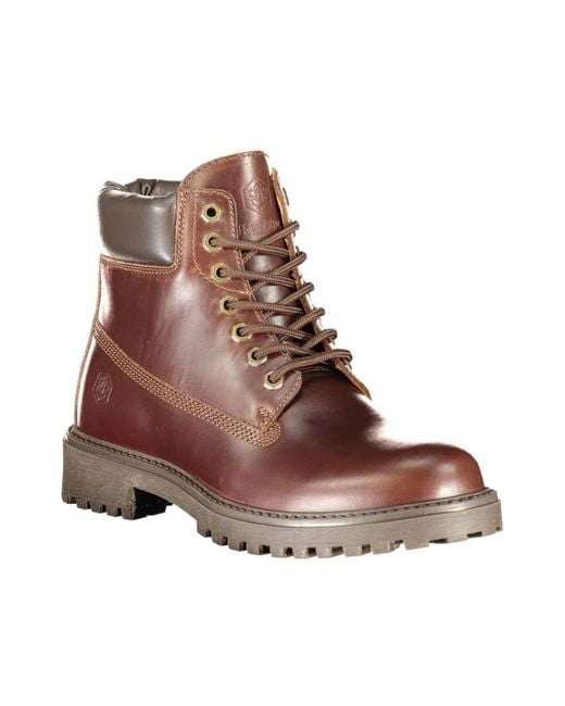 Lumberjack Brown Lace-Up Boots for men