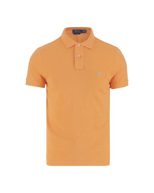 Polo Ralph Lauren Orange Polo Shirts for men