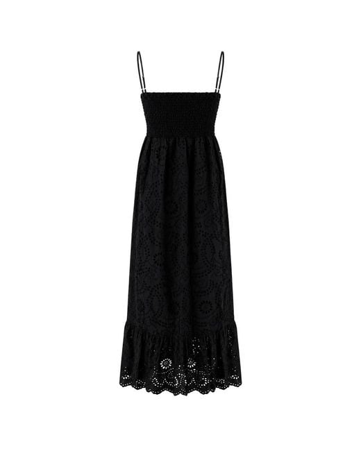 Mc2 Saint Barth Black Summer Dresses
