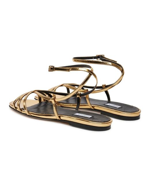Marella Yellow Flat Sandals