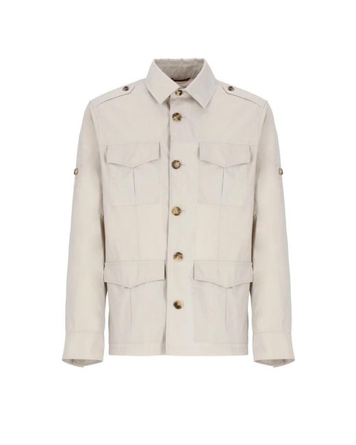 Brunello Cucinelli Light Jackets in het Natural voor heren