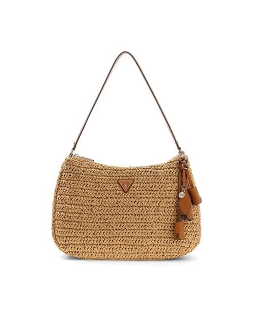 Guess Brown Shoulder Bags
