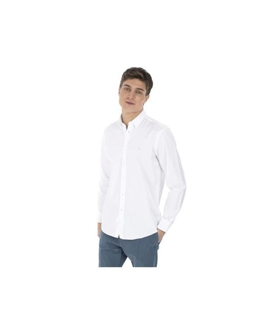 Harmont & Blaine Oxford Overhemd in het White voor heren