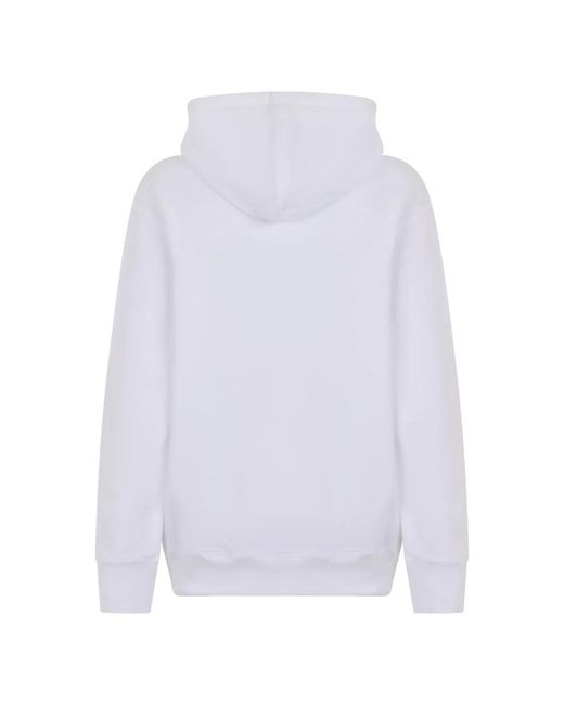 Moschino Gray Hoodies for men