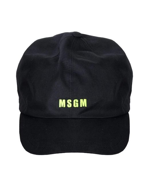 MSGM Blue Caps for men