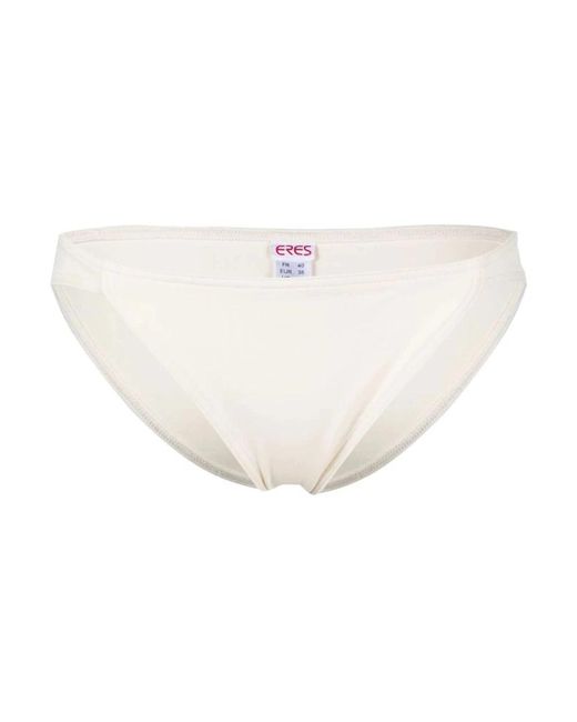 Eres Ondergoed ,Fijne Culotte Zwemkleding Bodem in het White