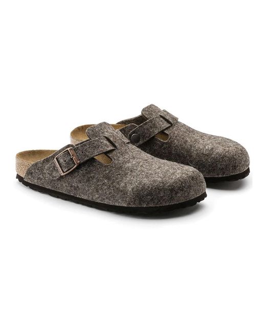 Birkenstock Brown Mules for men