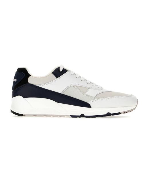 Saint Laurent Schoenen ,Wit ,Leer Bump Sneakers in het Blue voor heren