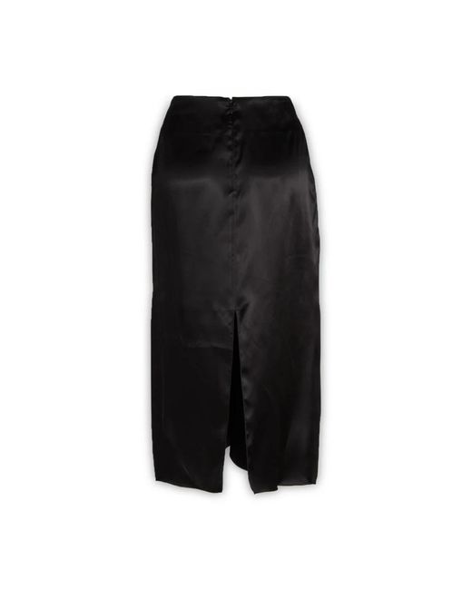 Lanvin Black Midi Skirts