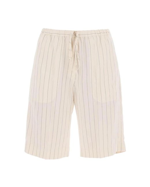 Shorts > casual shorts Totême  en coloris Natural