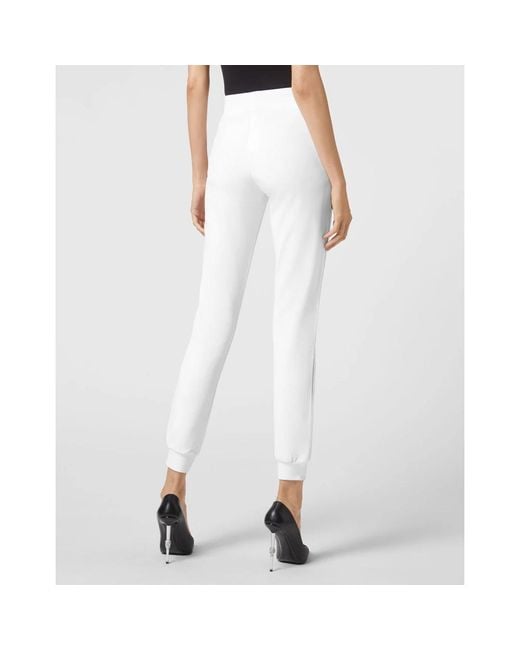Philipp Plein Joggingbroek in het White