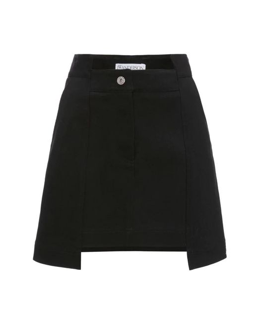 J.W. Anderson Black Short Skirts