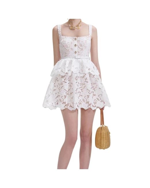 Self-Portrait White Party Dresses
