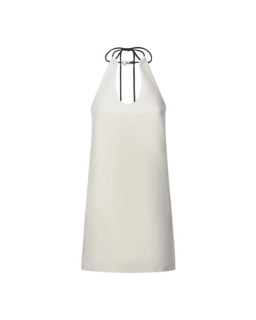 Pinko Short Dresses in het White