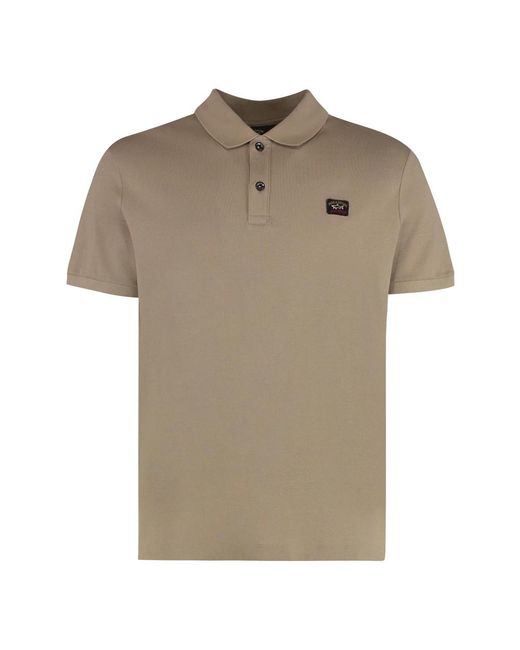Polo Shirts di Paul & Shark in Natural da Uomo