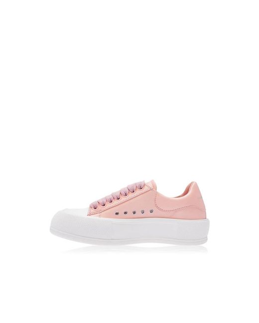 Alexander McQueen Pink Sneakers