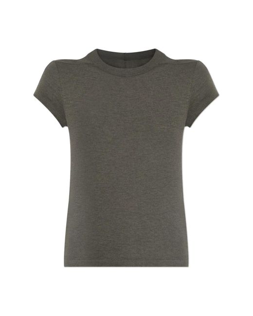 Rick Owens Top Met Wollen Afwerking in het Gray