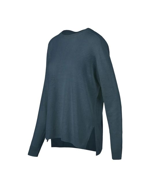 Bomboogie Blue Round-Neck Knitwear