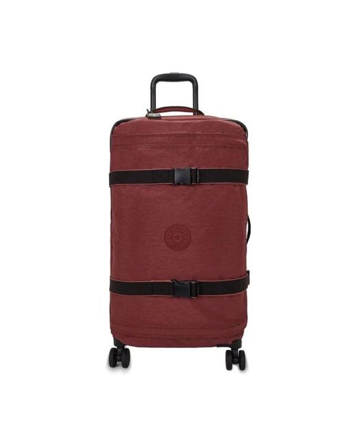 Kipling Red Spontaner trolley koffer