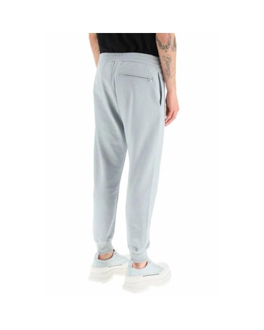 Alexander McQueen Gray Sweatpants for men