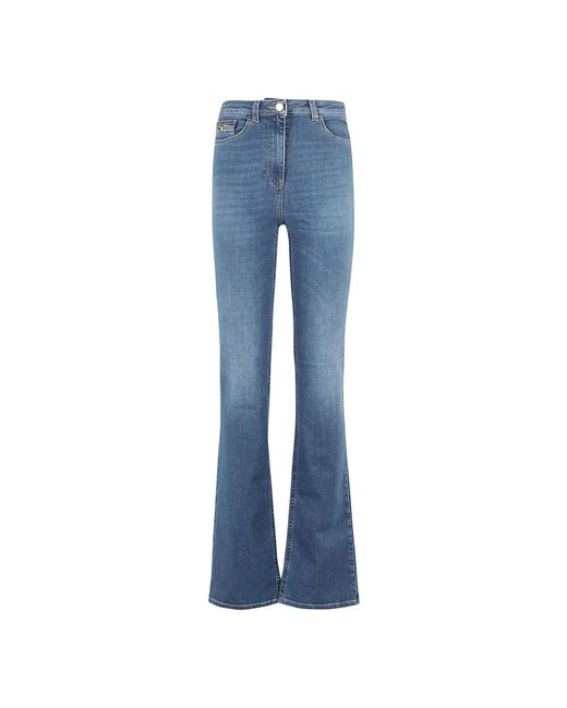 Jeans > flared jeans Elisabetta Franchi en coloris Blue