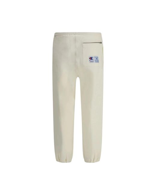 Undercover Logoed Baumwoll-Sweatpants Mit Kordelzugbund in Gray für Herren