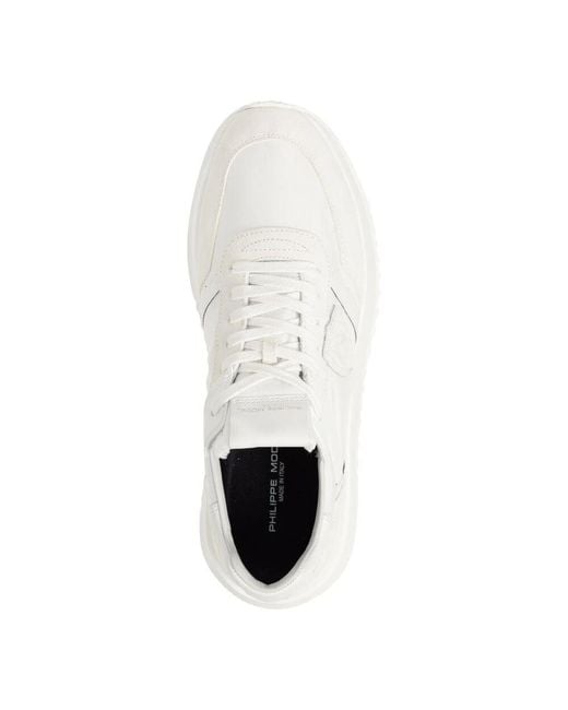Philippe Model White Sneakers for men