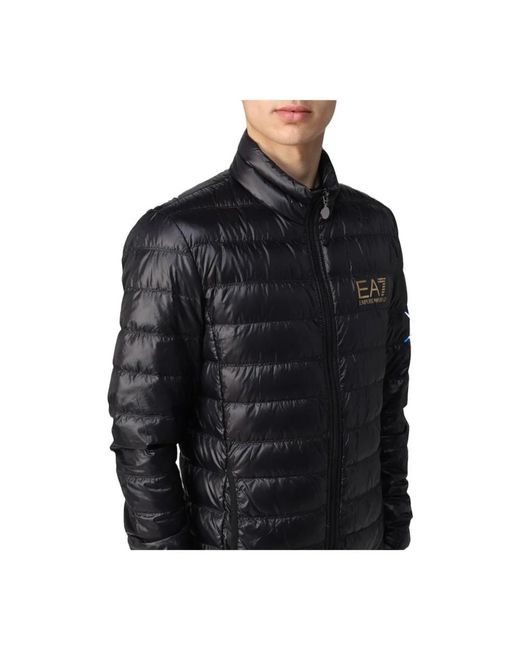 Winter Jackets EA7 pour homme en coloris Black